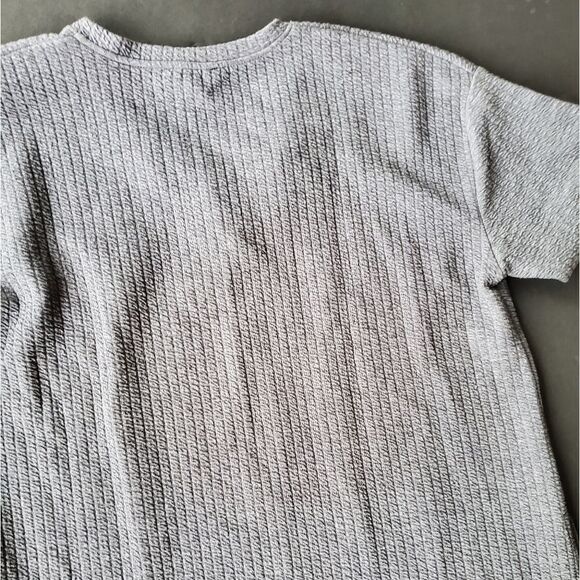 Zara Grey Quilted Dress - Picture 6 of 7